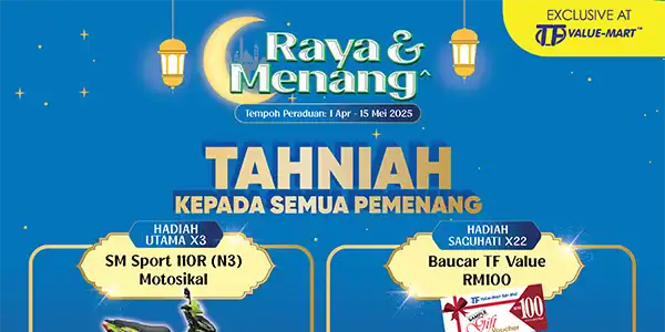 Peraduan Softlan Raya & Menang Winner List